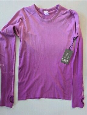 TKEQ The 'Kennedy' Seamless Long Sleeve 2.0 Orchid Ombre Athlete S/M